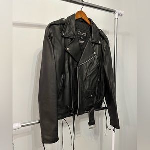 90’s vintage leather motorcycle jacket